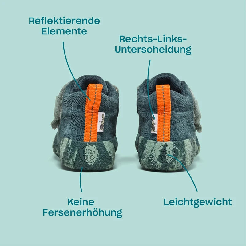 Affenzahn  Lauflerner Übergangsschuh LederTalky Hase