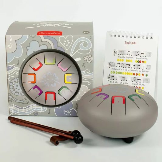 JuegaConmigo Baby Tambú 6"/15 cm -light grey (Smoky Loky)
