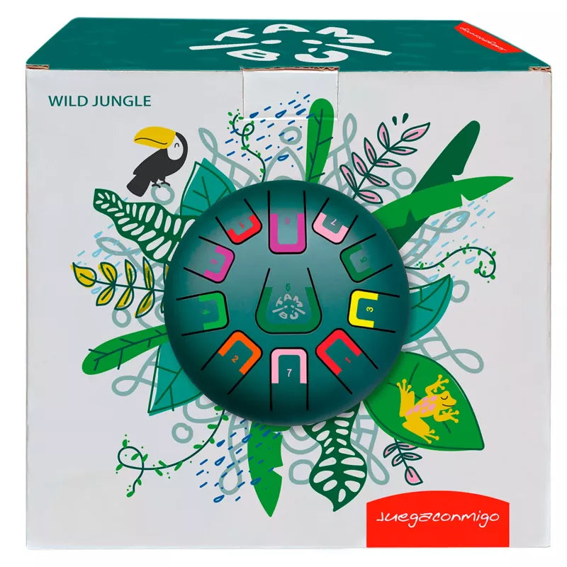 JuegaConmigo Tambú 8"/20 cm - Jungle Green (wild jungle)