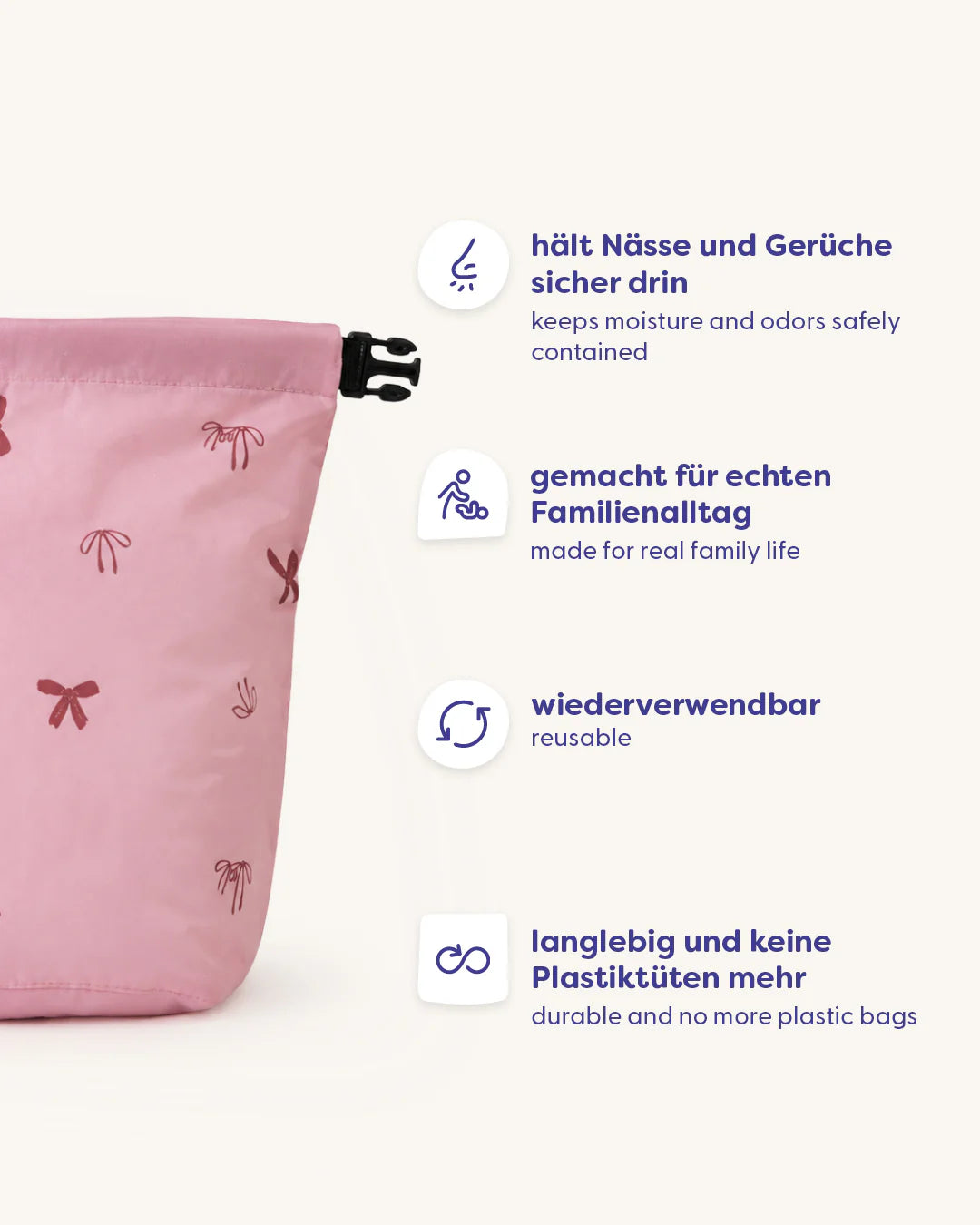 Little Casimir The Wet Bag "Pretty Bow"