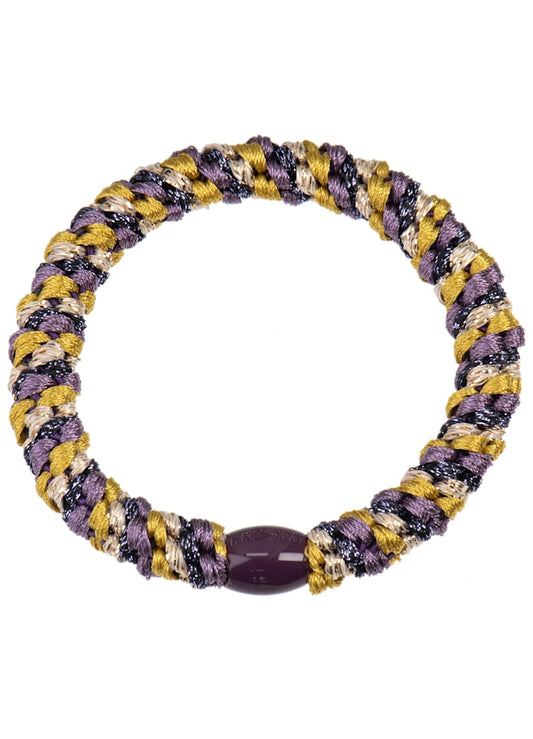 KKnekki Haargummi mauve-dark purble glitter