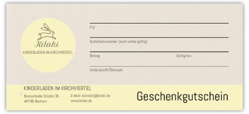 Geschenkgutschein
