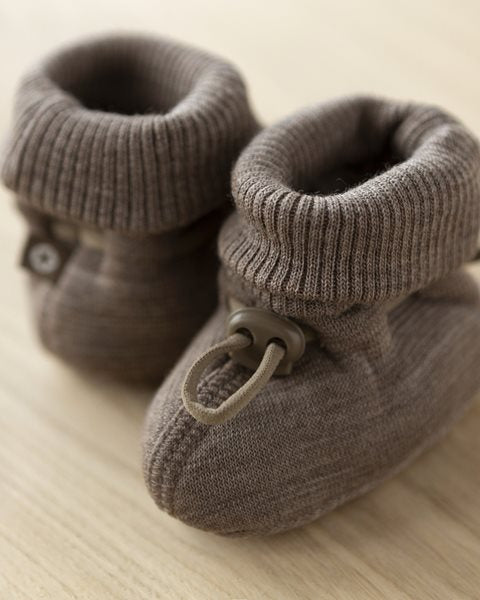 Smallstuff Wollfleece-Booties aus Merinowolle