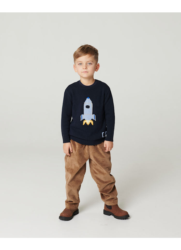 Copenhagen Colors Strickpullover mit Rakete