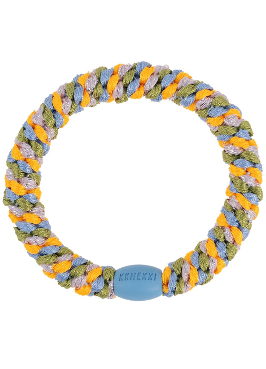 KKnekki Haargummi orange sky blue glitter