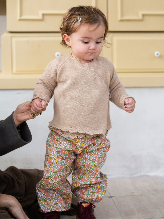 Serendipity Baby Wickeljäckchen aus Alpakawolle